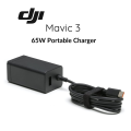 Genuine 65W Portable Charger for DJI Mavic 3 /Pro / Cine / Classic Air 3 Drone and Controller Accessory. 