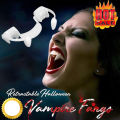 Halloween Vampires Teeth Reusable Long Sharp Horror False Teeth. 
