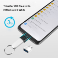 USB C to USB Adapter USB Female to USB-C Male Adapter Compatible for MacBook Pro, Samsung Galaxy. 