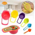 Homely Enterprises 6 Pieces Measuring Spoons Cups Plastic Set Measuring Spoon. 