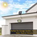 100W 120 LED COB Solar Powered Flood Light Spotlight Waterproof Outdoor Garden Security Landscape Lighting Wall Light. 