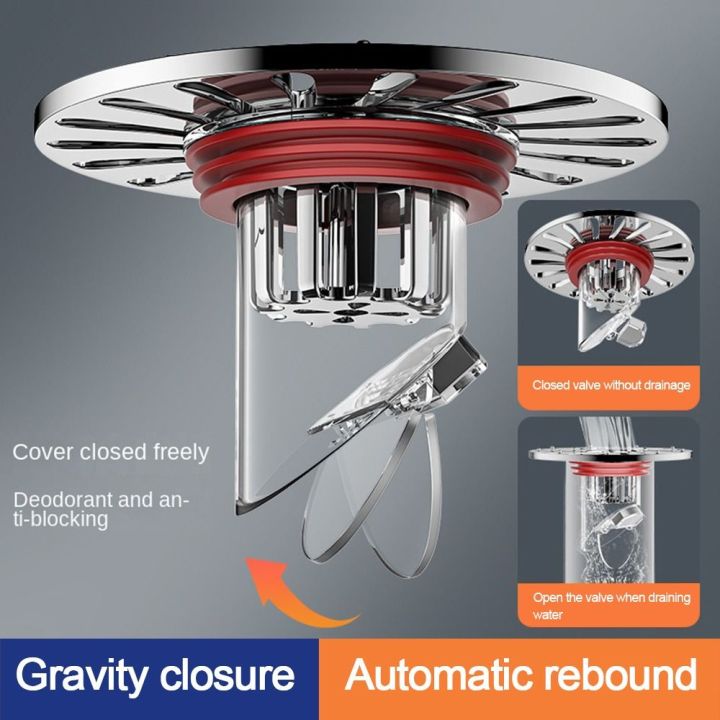 Useful Anti Odor Floor Drain Core Removable Insect Prevention Drain Cover Colander Seal Stopper Kitchen Bathroom Accessories