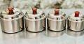 stainless steel storage containers with lids/ food keeper. 