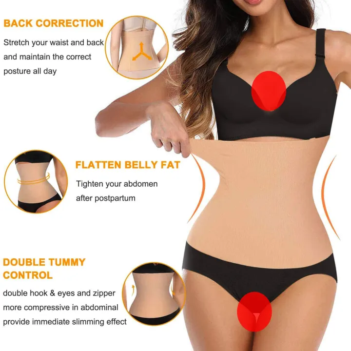 Waist%20Shaping%20Belly%20Belt%20for%20Women%20360%20Tummy%20Control%20Body%20Shaper%20Supporting%20Belts%20for%20Maternity%20Slimming%20Shapewear%20Women%20Slimming%20Belly%20Control%20Wraps%20Free%20Size%20Fits%2032%20to%2038%20Waist%20-%20Image%204
