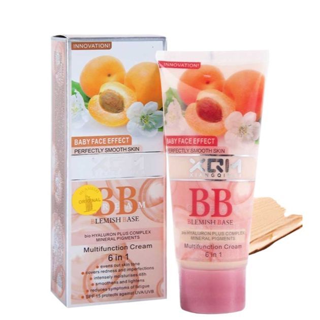 XQM BB Blemish Base Multi-function 6 in 1 Peach Cream – 65 ml
