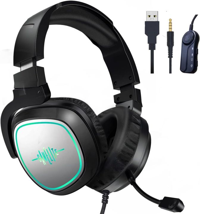 Gaming Headset G1p for Xbox One, PS4, PS5, Bass Surround and Noise