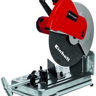 Einhell TC-MC 355 Metal Cutting Saw | 2300W Chop Saw With 355mm Cutting Disc, Soft Start, Adjustable Height Stop, Clamping Mechanism with Quick-Release Lock | Bench Type Cross, German Brand, Original.