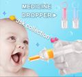 Baby Medicine Dropper Original Dispenser with Travel Cap new Style Baby Pacifier Needle Feeder Feeding. 