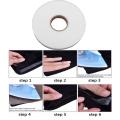 Double Sided Sewing Adhesive Tape Cloth Apparel Fusible Interlining Fabric Tape White. 