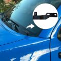 LED Light Pod Metal Hood Mount Bracket Kit/Ditch Hood Light Brackets for Toyota Tacoma 2005-2015. 