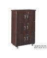 Storage Cabinet with locks and wheels. 