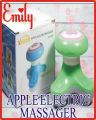 EMILY Electric Body Massager For Men, Women And Girls Portable Handled Triangle Vibrational Electric Massager Operated by USB Cable OR 3 AAA Batteries AC DC DUAL OPERATING SYSTEM, DC AND AC, NOT RECHARGEABLE, LIGHTLY PRESS FROM TOP IT WILL WORK. 