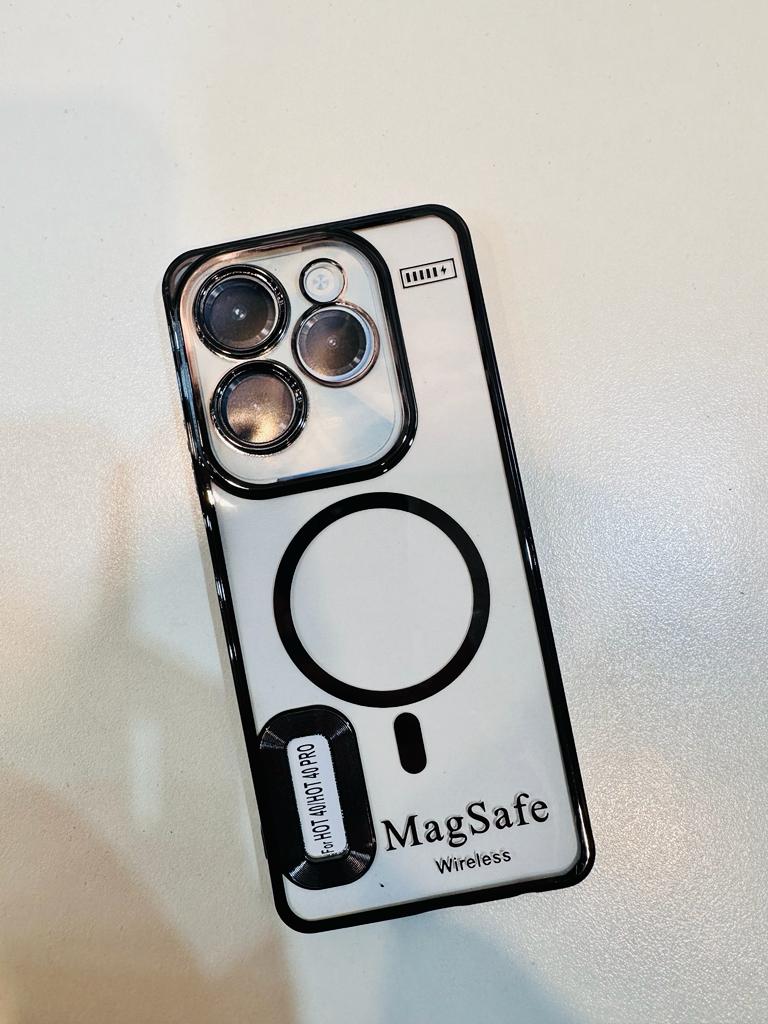 Lahore Mobile Case for Tecno Spark 20 Pro Back Cover Luxury Soft Case Camera Lens Protection - Crome Case - MAG SAFE Case - Tecno Spark 20 Pro Back Cover 4