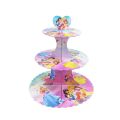 PRINCESS THEME CUPCAKE STAND 3 TIERS CUPCAKE STAND. 