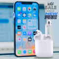 Original Airplus & Airpods Pro & TWS I12 Wireless Earbuds with Super Sound & High Quality Touch Sensors True Stereo Headphones Bluetooth 5.0 Compatible with IOS and Android. 
