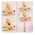 1Pcs Metal Zinc Alloy Fashion Keychains High Heel Shoe Sandals For Women Bag Charm Keychain Car Key Rings Accessories - Color Randomly. 