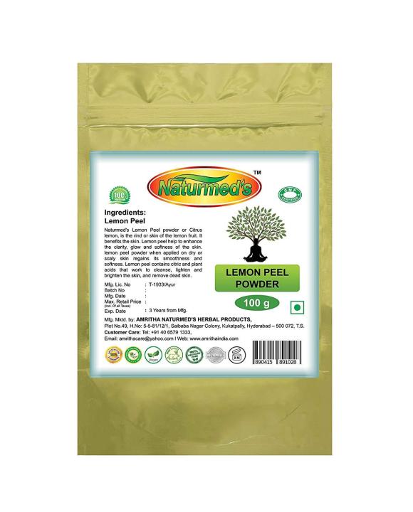 Naturmed's Lemon Peel Powder 100 gm