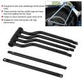Suuonee Motorcycle Luggage Racks, universal Motorcycle Stainless Steel Refit Saddlebag Side Support Bar Bracket Replacement Kit UK IMPORT. 