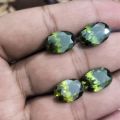 Original Zircon Stone Green Color 12.0 crt ± 1crt Gems Stone for ring round shape stone. 