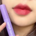 Hello Style Purple Sweet Potato Denim Velvet Lip Clay Matte Summer Lip Glaze Lipstick Student Affordable Makeup. 