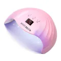 Modelones UV Nail Lamp With 48w Led Nail Dryer Pink. 