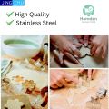 JingChu 12Pcs/Set Stainless Steel Cookie Biscuit Fondant Cake Paste Mould Cutter Decor Tool DIY Kitchen. 