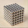 5MM 216 Pieces Magnetic Balls (Silver) MagnetsToys Sculpture Building Magnetic Blocks Magnet Cube Gift for Intellectual Development Office Toy Stress Relief Gift for Teens and Adult different Color. 
