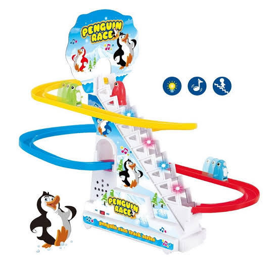Musical%20Penguin%20Roller%20Coaster%20Track%20Set%20With%20Tiny%20Penguin%20Toys%20With%20Lights%20&%20Sound%20-%20Image%202