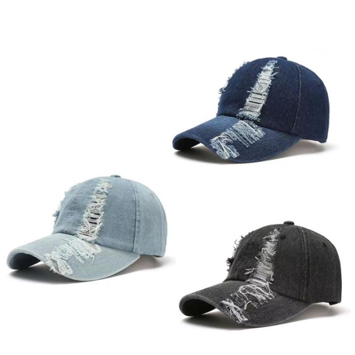 1pcs Do old torn baseball cap washed cowboy cap sunshade sunblock travel shopping leisure everything