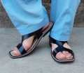 Hilm-Kohati Sandal – Gents – Genuine Leather   with Tyre sole. 
