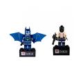 Batman & Bane Building Blocks - Minifigure Bricks. 