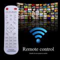 Universal Projector Screen Remote Multi-Brand White Compatible Universal Remote Replacement Projector Controller for Home. 