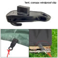 Amamia Tarp Clips Dual Use Teethed Mouth Tent Clamp. 