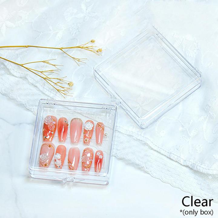 Nail Art Container Box Portable Plastic Organizar Box Storage Box ...