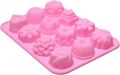 Flower Silicone Fondant Chocolate Cake Candy Mold DIY Baking Tool - 3 Models Available. 