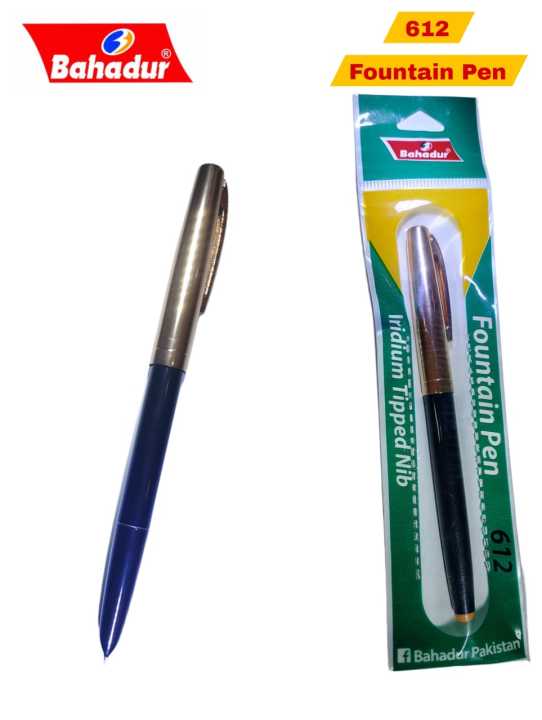 Bahadur 612 Pen -Fountain Pen- Steel Pen- Ink Pen- Iridium Nib- Pen