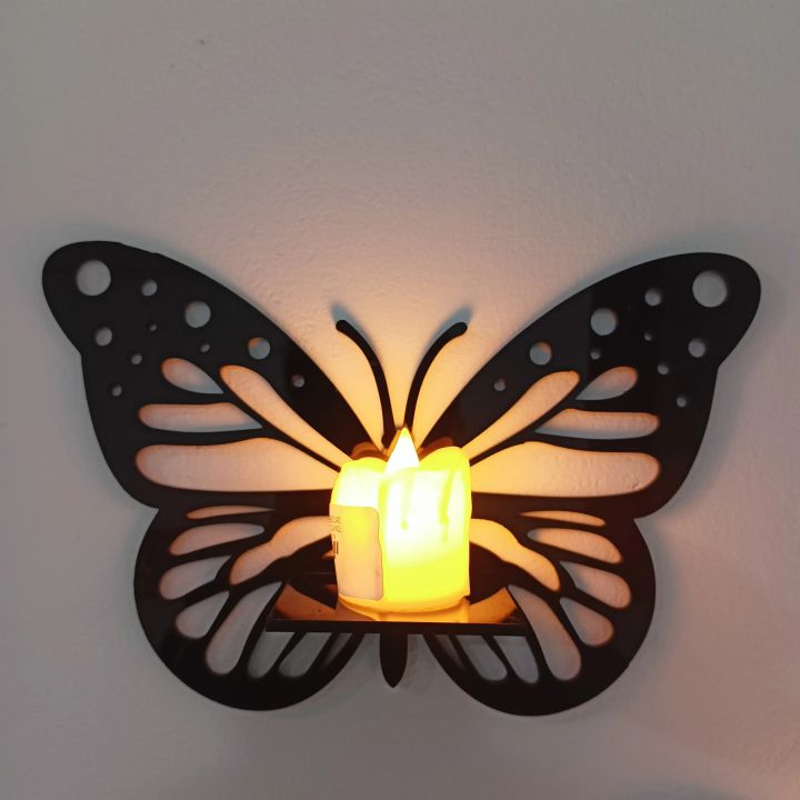 Decorative%20Butterfly%20Wall%20Shelf,%20Decoration%20Candlestick,%20Wall%20D%C3%A9cor%20Ideas,%20Wooden%20Wall%20Shelves%20(%20Candle%20Light%20Not%20Include%20)%20-%20Image%204