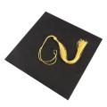 New Black Mortar Board Adults Graduation Hat Cap Dress Accessory Student Graduate Party Decoration Ornaments 1 Cap. 
