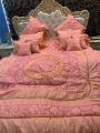 Luxury Bridal Bed Sheet (Razai) Set 14Pcs. 