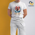 One Piece Monkey D. Luffy Anime Digital Printed T Shirt For Men. 