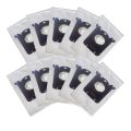XHHDQES 10 Pack Replacement Vacuum Bag Dust Bag Compatible for Electrolux S Bag Classic EL200F EL8500 Vacuum Cleaner Accessories. 