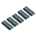 5x 1602 16x2 Character LCD LCM Display Module for Controller Blue Backlight. 