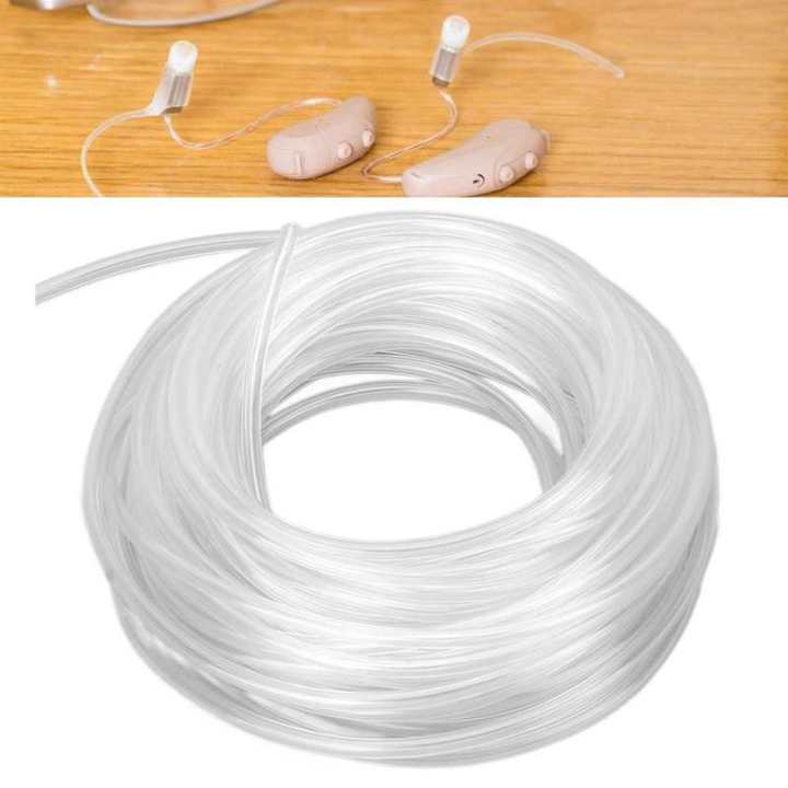 10m%20Length%20PVC%20Tubes%20Earmold%20Earmould%20Aid%20Tubing%20Transparent%20Sound%20Tube%20Hearing%20Aids%20Amplifiers%20Accessory%20-%20Image%202