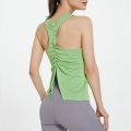Sleeveless Yoga Shirts Sport Singlet Athletic Fitness Sport Tank Tops Workout Gym Running Training Pilates Vest For Women. 