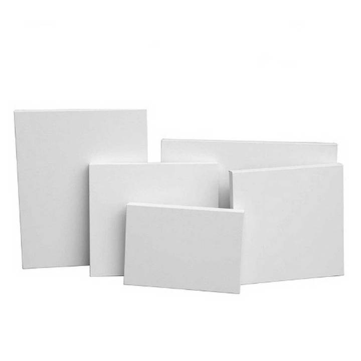 Pack of 5 Canvas 4x4+ 6x6+ 8x8+ 10x10+ 12x12 Canvas For Painting Canvas Boards Canvas Panels 100% Small Cotton Stretched Canvas Boards