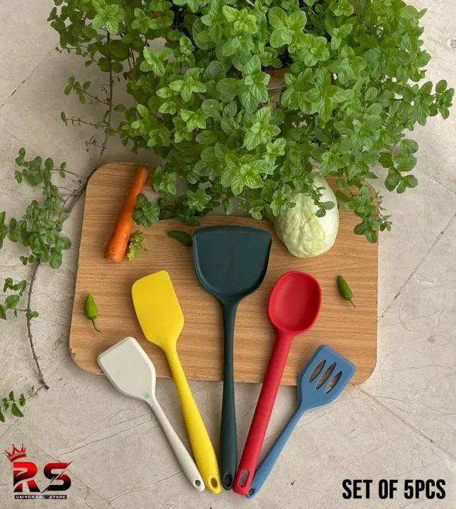 5pcs%20-%20Set%20of%205pcs%20Rainbow%20Colour%20Large%20Size%20Kitchen%20Utensils%20Set%20(Mix/Random%20color)%20%7C%20Rs%20universal%20Store%20-%20Image%203