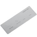 0.01mm Microscope Slides Reticle Calibration Slide Ruler Cross Multifunctional Microscope Calibration Ruler Stage Micrometer. 