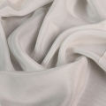 Crepe Silk White Fabric | 1 yard | CS-04. 