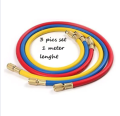 Gas Charging Line 3 FT HVAC Use Set Of 3 Lines HVACR Charging Lead For AC Gas. 