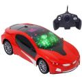 Cute Rc Car Wireless Remote Control High Speed 3D Famous Car with Light Remote Control car for Boys - (Pack of 1) Multicoloured. 